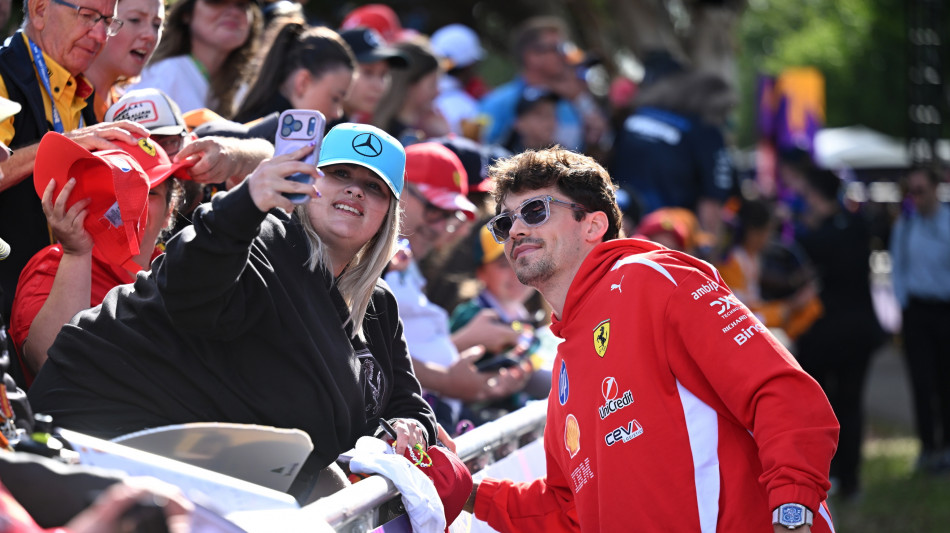 F1: Australia; Leclerc 'felice dell'avvio della gara, corsa molto complicata'