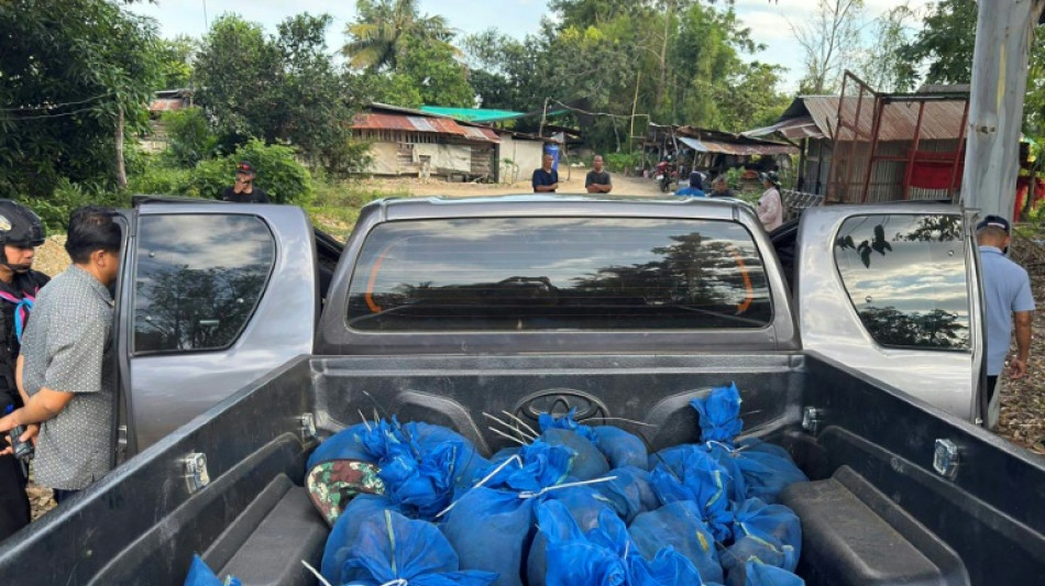 Dos hombres arrestados en Tailandia por transportar 81 macacos y metanfetamina