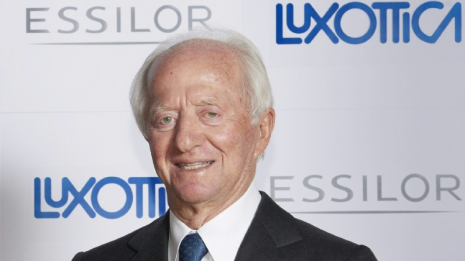 D&eacute;c&egrave;s de Leonardo Del Vecchio, grande figure du capitalisme italien