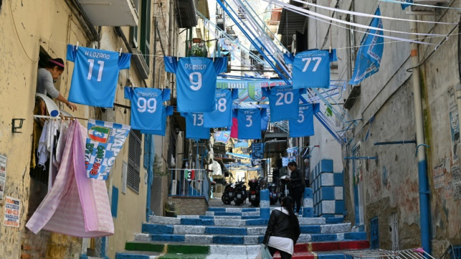 Du tatoueur au boulanger, Naples vibre &agrave; l'heure de son 3&egrave;me scudetto