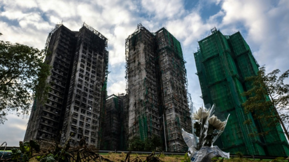 Hong Kong fire death toll hits 159 after towers searched