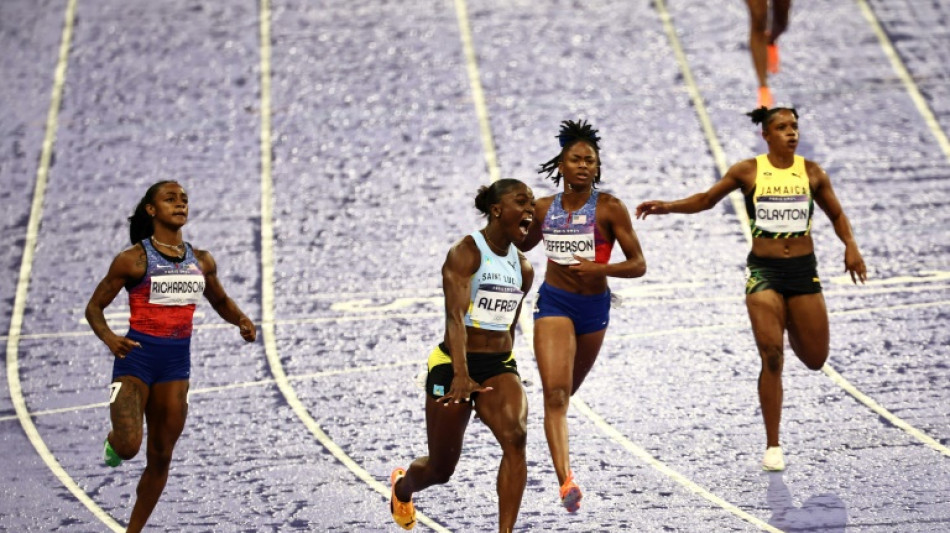 Saint Lucia's Alfred says Olympic gold shows talent counts, not your passport