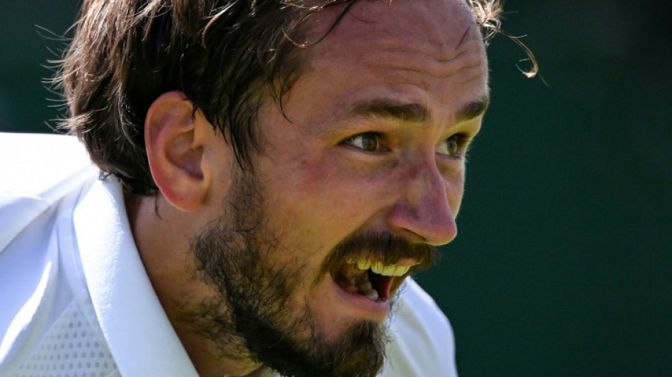 'No panic' says Medvedev after shock Wimbledon exit  
