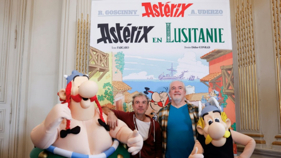 Jour J pour le nouvel Ast&eacute;rix, en mission en Lusitanie