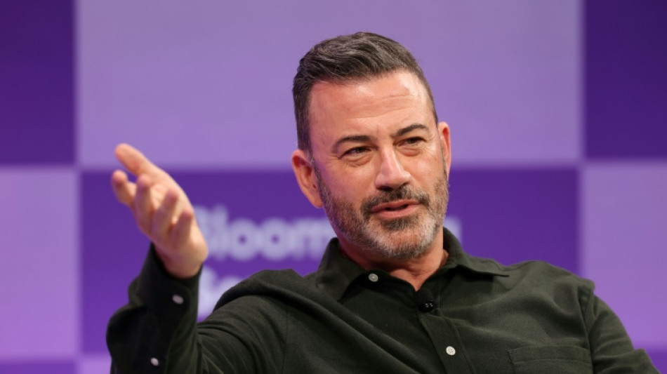L'humoriste am&eacute;ricain Jimmy Kimmel d&eacute;fend la libert&eacute; d'expression