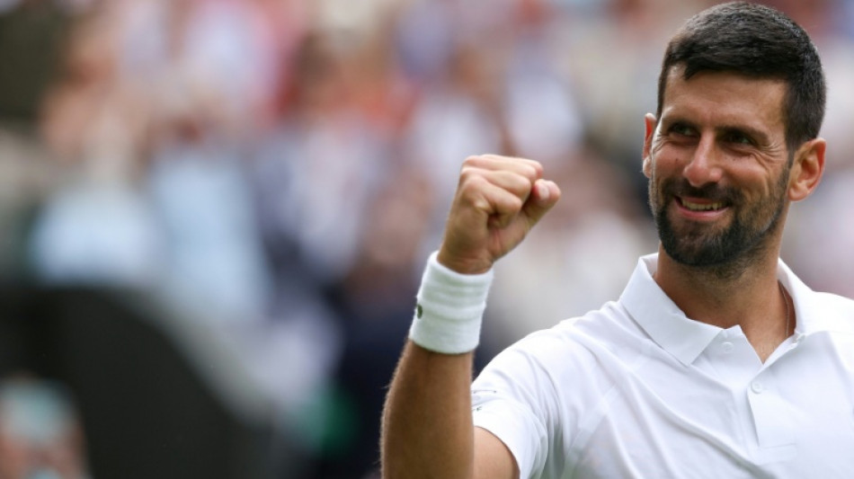 Djokovic survives scare to reach Wimbledon quarters, Sinner in action