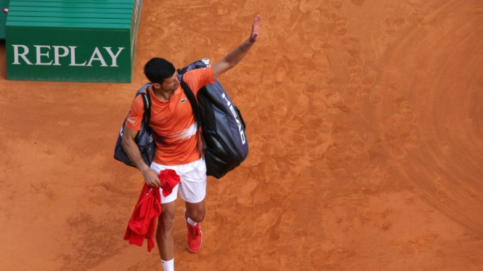 Monte-Carlo: Novak Djokovic &eacute;limin&eacute; d'entr&eacute;e par Alejandro Davidovich