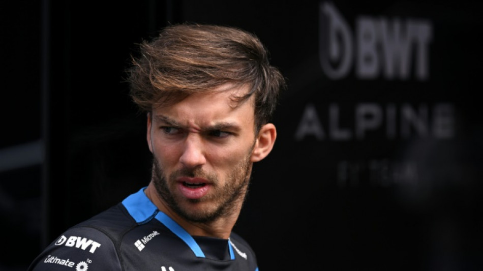 F1/Alpine: "Je vois la lumi&egrave;re au bout du tunnel", affirme Gasly &agrave; l'AFP