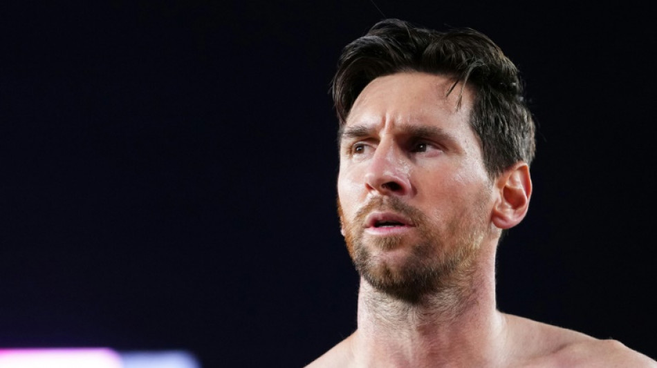 Messi double as Miami hit five past Columbus