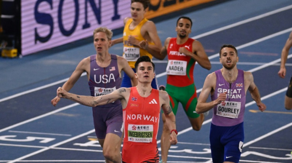 Despu&eacute;s de los 3.000 m, Ingebrigtsen se hace con el oro mundial en 1.500 m en pista cubierta