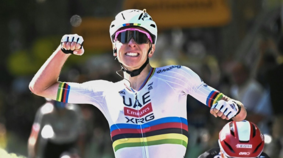 'Big adrenalin' propels Pogacar to Tour stage and 100th career win