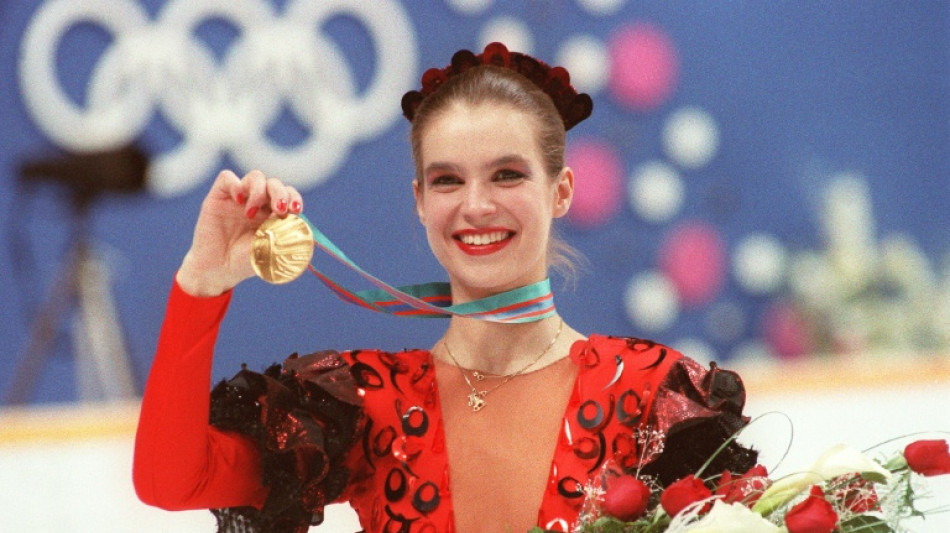 Frozen in time: Olympic legends on ice