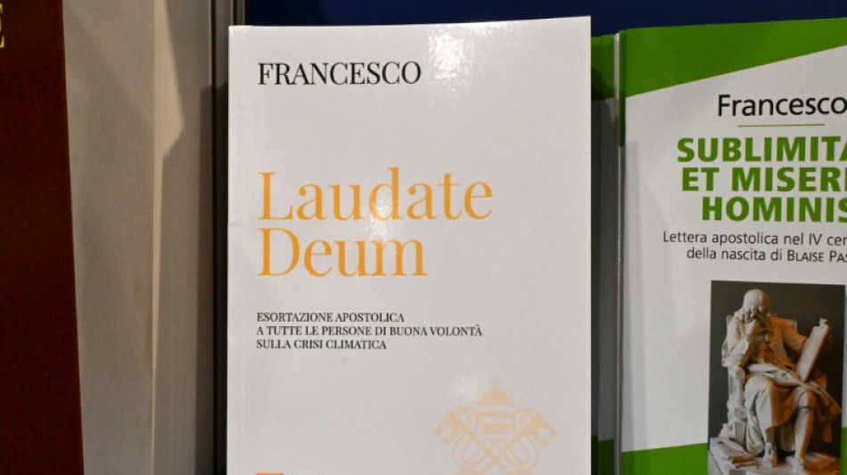 Climat: le pape lance un nouveau cri d'alarme et appelle l'ONU &agrave; agir