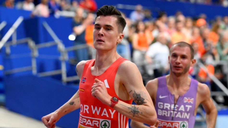 Injury may delay outdoor season start for Norway's Ingebrigtsen