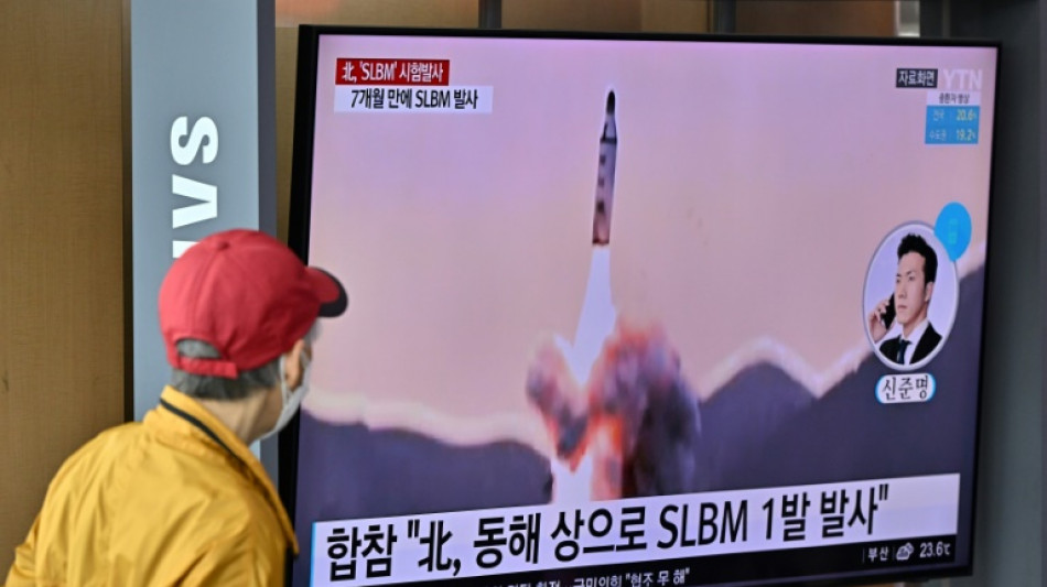 La Cor&eacute;e du Nord tire une vol&eacute;e de missiles apr&egrave;s la visite de Biden en Asie