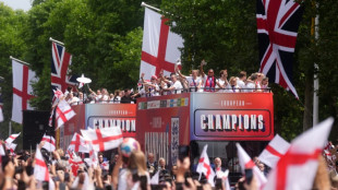 Les "Lionesses" acclam&eacute;es &agrave; Londres apr&egrave;s leur triomphe &agrave; l'Euro 2025
