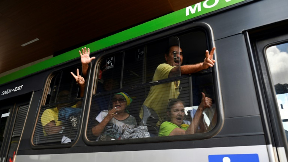 Hunderte festgenommene Bolsonaro-Anh&auml;nger in Brasilien wieder freigelassen