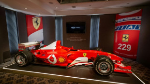 Ferrari de F1 de Schumacher, vendido en r&eacute;cord de casi USD 14,9 millones
