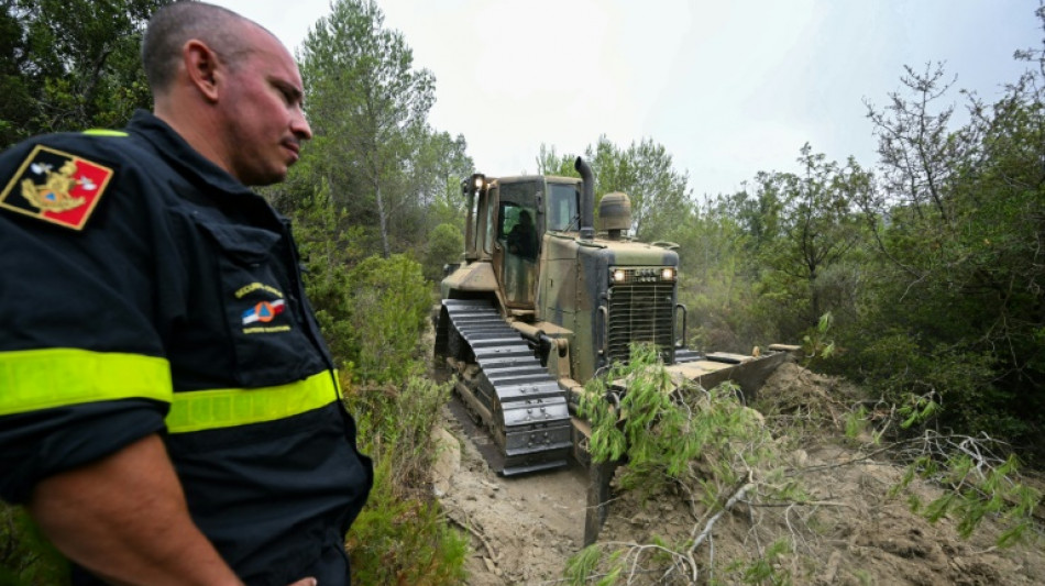 Sur l'incendie de l'Aude, la Sécurité civile "ouvre la voie" aux pompiers