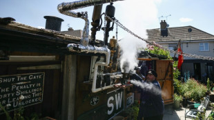 British eccentrics push humble garden shed to new heights