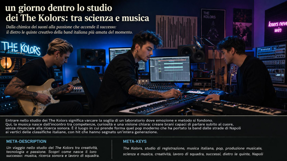 Nel laboratorio dei Kolors